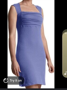 FIG Voyage Periwinkle Dress Womens L
